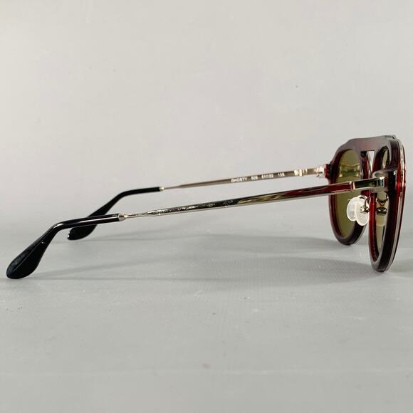 THIERRY LASRY Ghosty Red Silver Two Tone Acetate Sunglasses - Picture 2 of 7